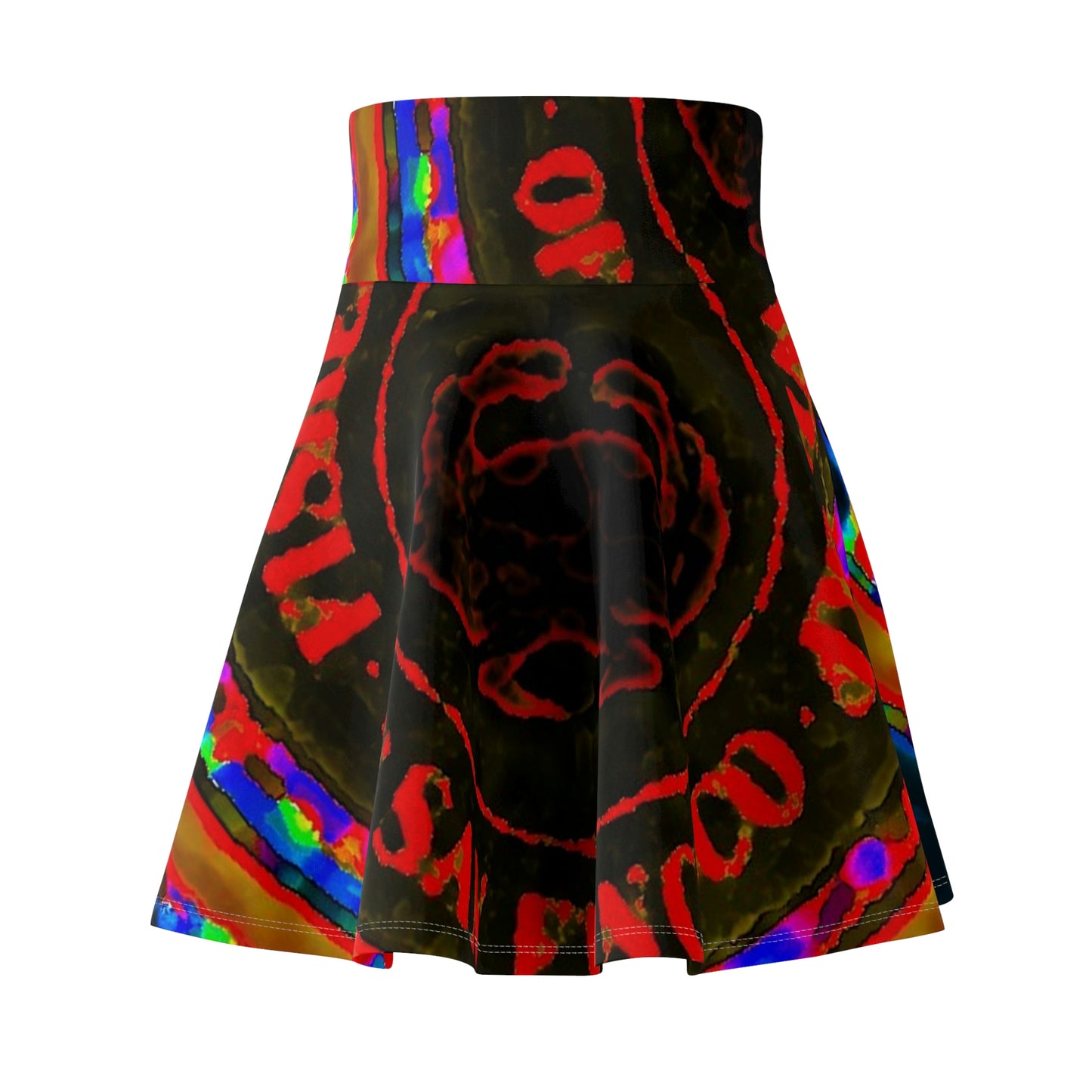 Women's Skater Skirt ... "No.9 Fishermen's Grotto - Fishermen's Wharf, SF, California" ... Family Archives: 1970's ... Original Works ...