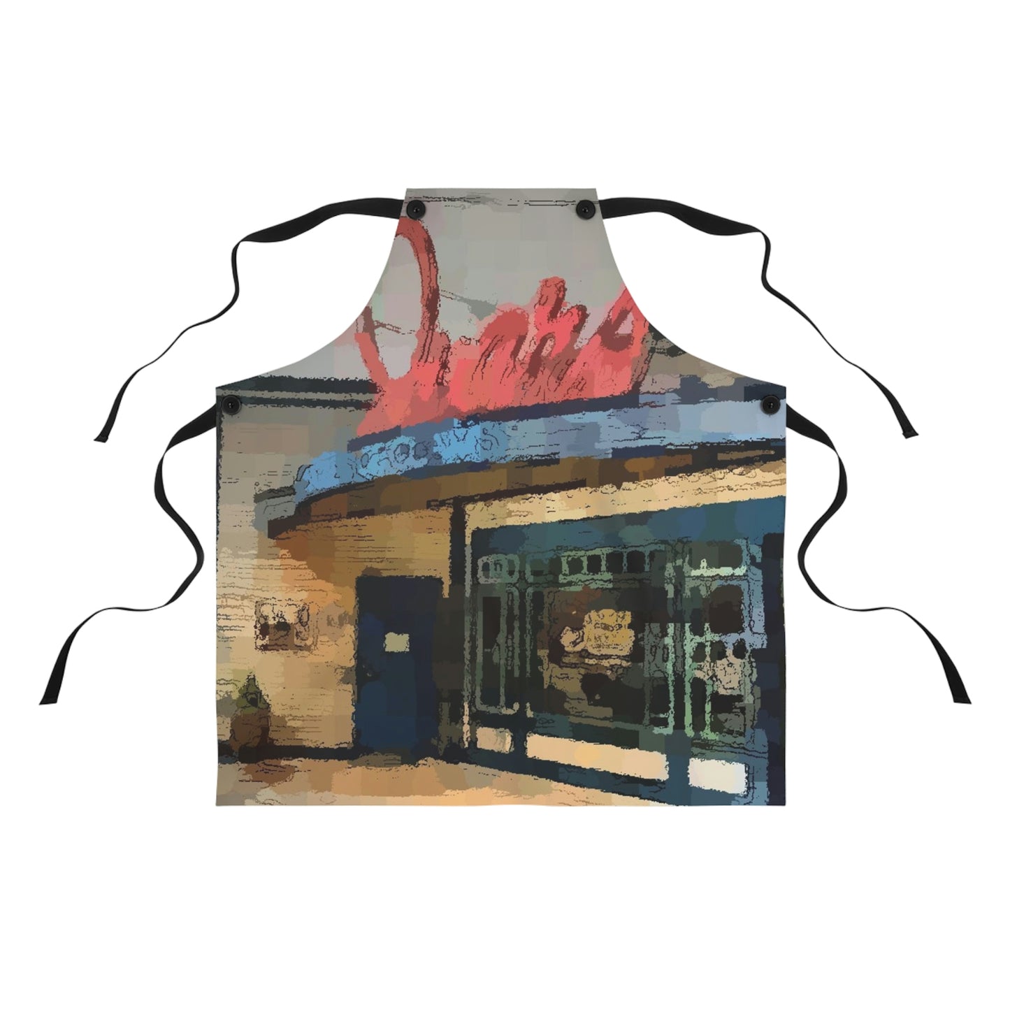 Apron ... In-A-Hurry & Stressed? ... Remember: Keep "Clam" ... Clam_Happy ...  'Ivars: Seattle Waterfront' ... Personal Archives ... Original Works ...