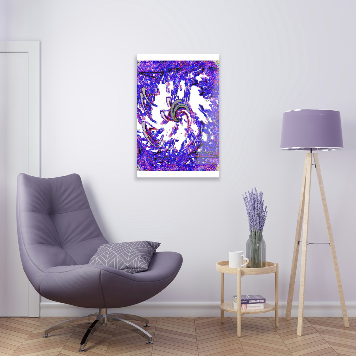 Acrylic Prints ... "Waning Moon" ... Central Idaho ... October 2022 ... Rendering Time: 22 Hours ... Original Works ...