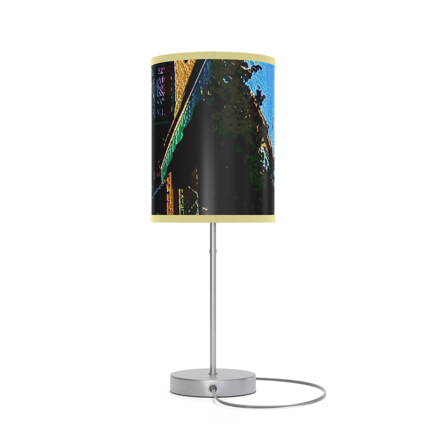Lamp on a Stand, US|CA plug ...  Pioneer Square & Smith Tower ... 'That World Famous View' ... Colleague Supplied Photo ... Original Works ...