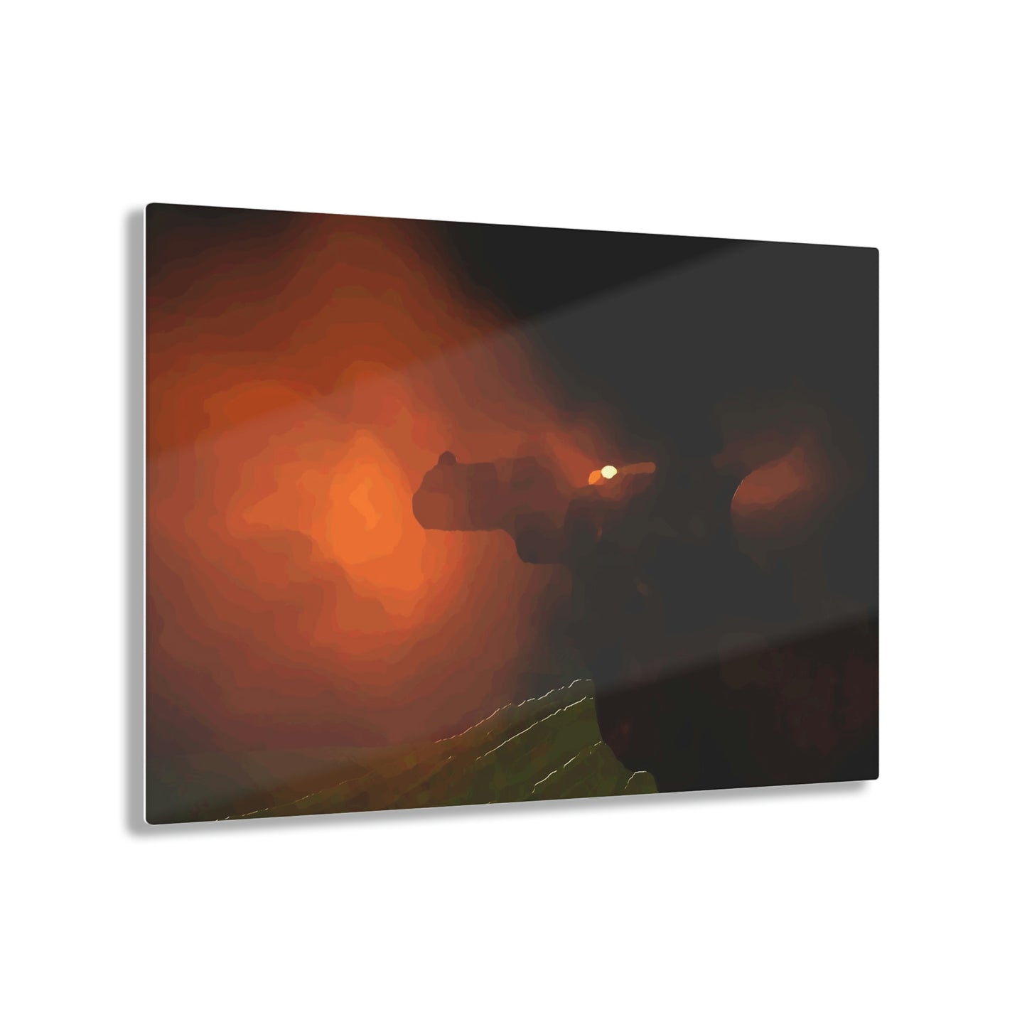 Acrylic Prints ... Ruger .357 Magnum Early-Morning-Target-Practice ... 'Circa April 2022' ... Original Works ...