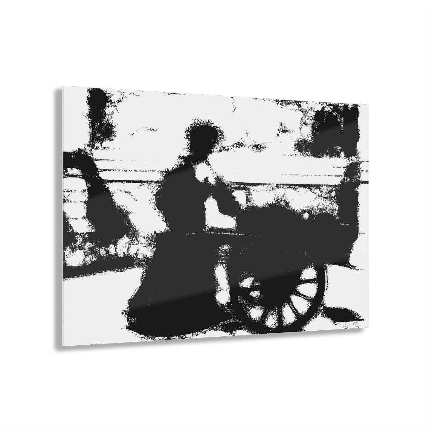 Acrylic Prints ... Dublin's "Molly Malone Along Grafton Street" ... Cryin' Cockels & Muscles Alive-Alive-Oh ... Circa 2003 ... Original Works ...