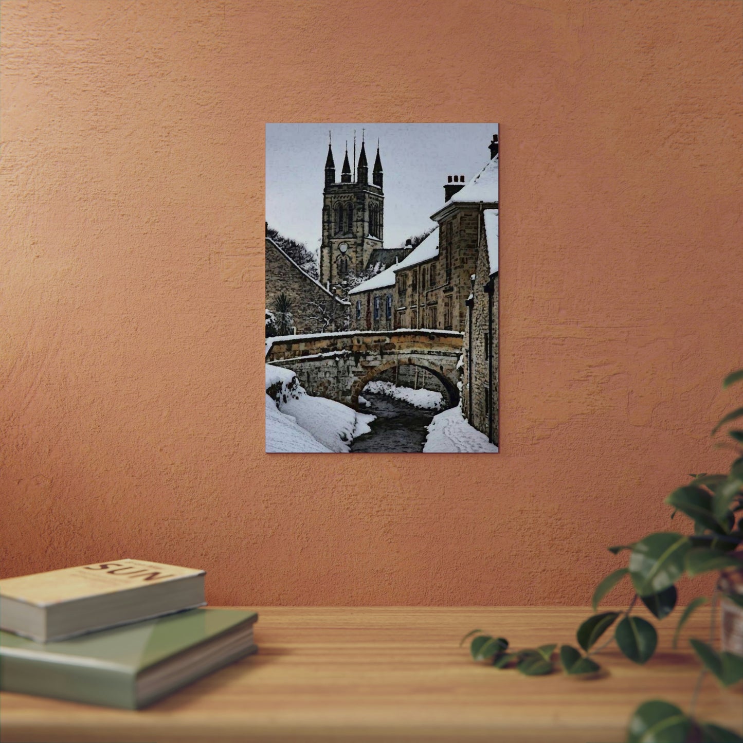 Aluminum Composite Panels ... A Bridge, A Canal, A Cathedral ... "To Stroll Over-Through-And-By" ... Central England: Circa 2005 ... Original Works ...