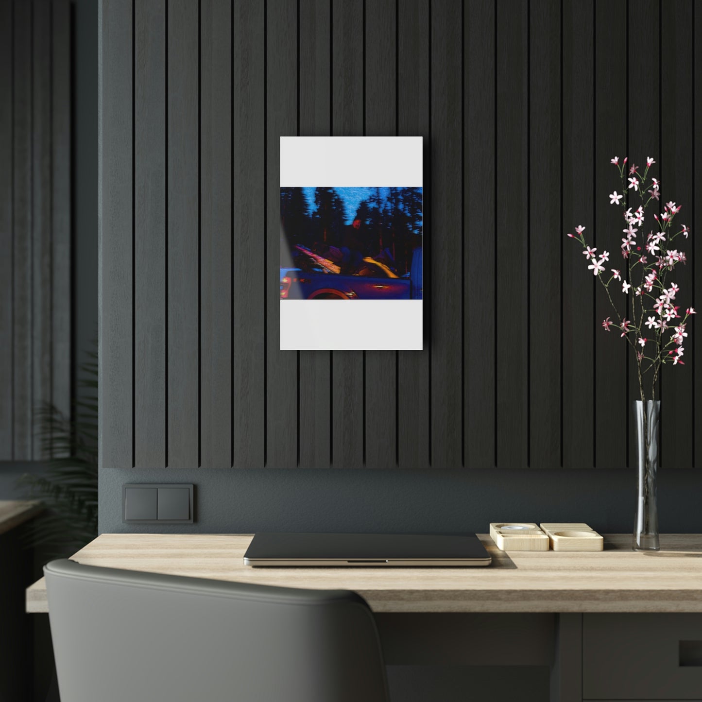 Acrylic Prints ... Two Modes Of Winter Transportation ... "Which One To Drive Next?" ... Choices-Choices-Choices ... Circa 4Jan23 ... Original Works ...