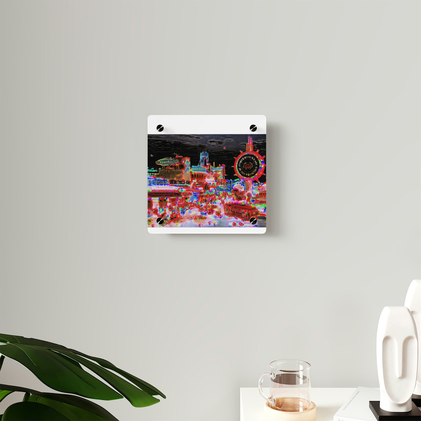 Acrylic Wall Art Panels ..."No.9 Fishermen's Grotto - Fishermen's Wharf, SF, California" ... Family Archives: 1970's ... Original Works ...