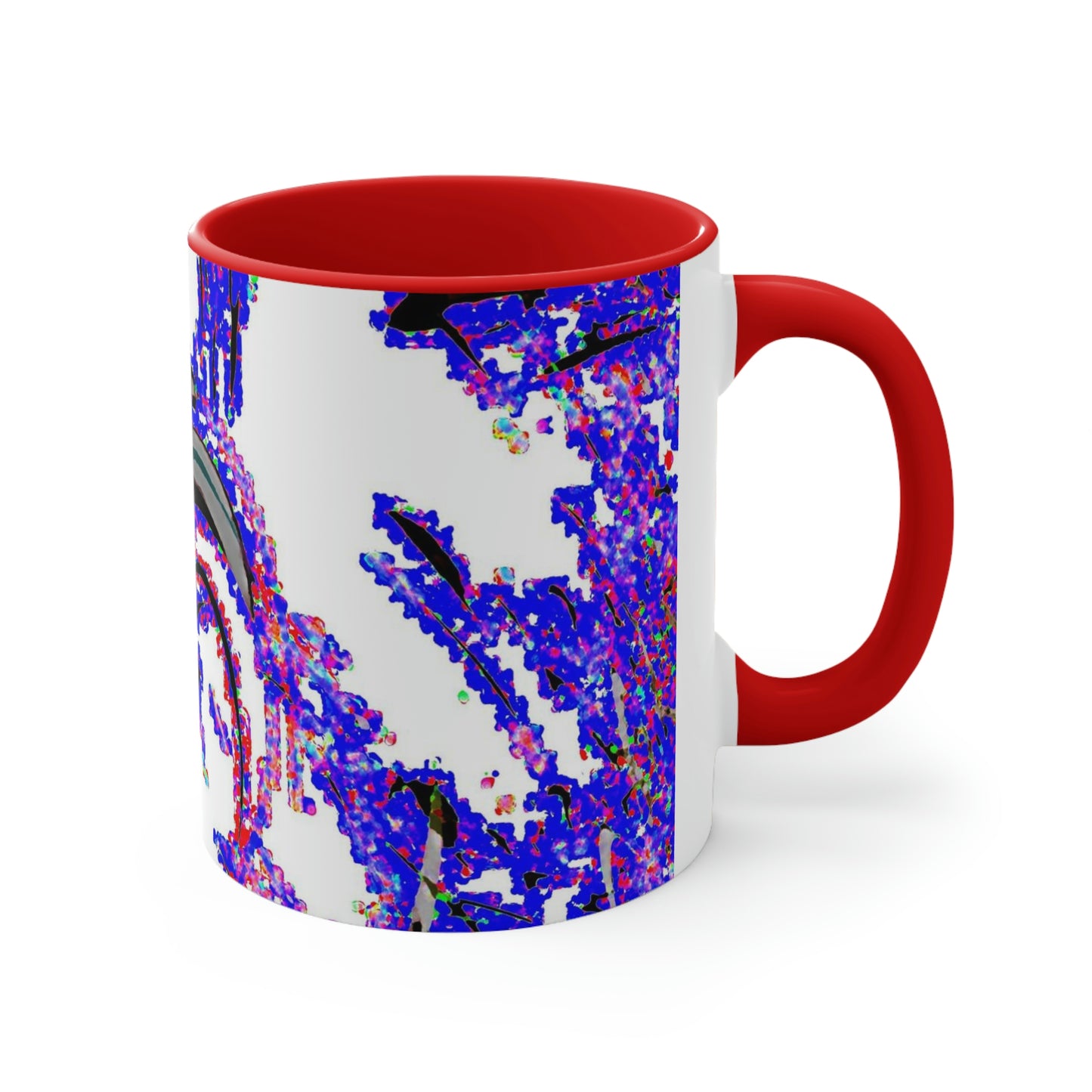 Accent Coffee Mug, 11oz ... "Waning Moon" ... Central Idaho ... October 2022 ... Rendering Time: 22 Hours ... Original Works ...
