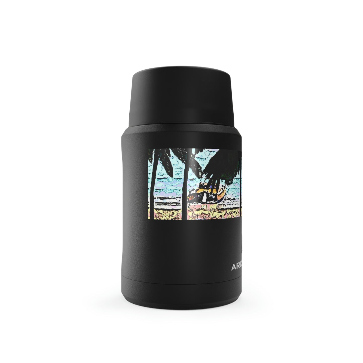 Titan Copper Insulated Food Storage ... "A Beautiful Beach Amongst The Palms" ... The Outrigger Waikiki, Honolulu, Oahu ... Original Works ...