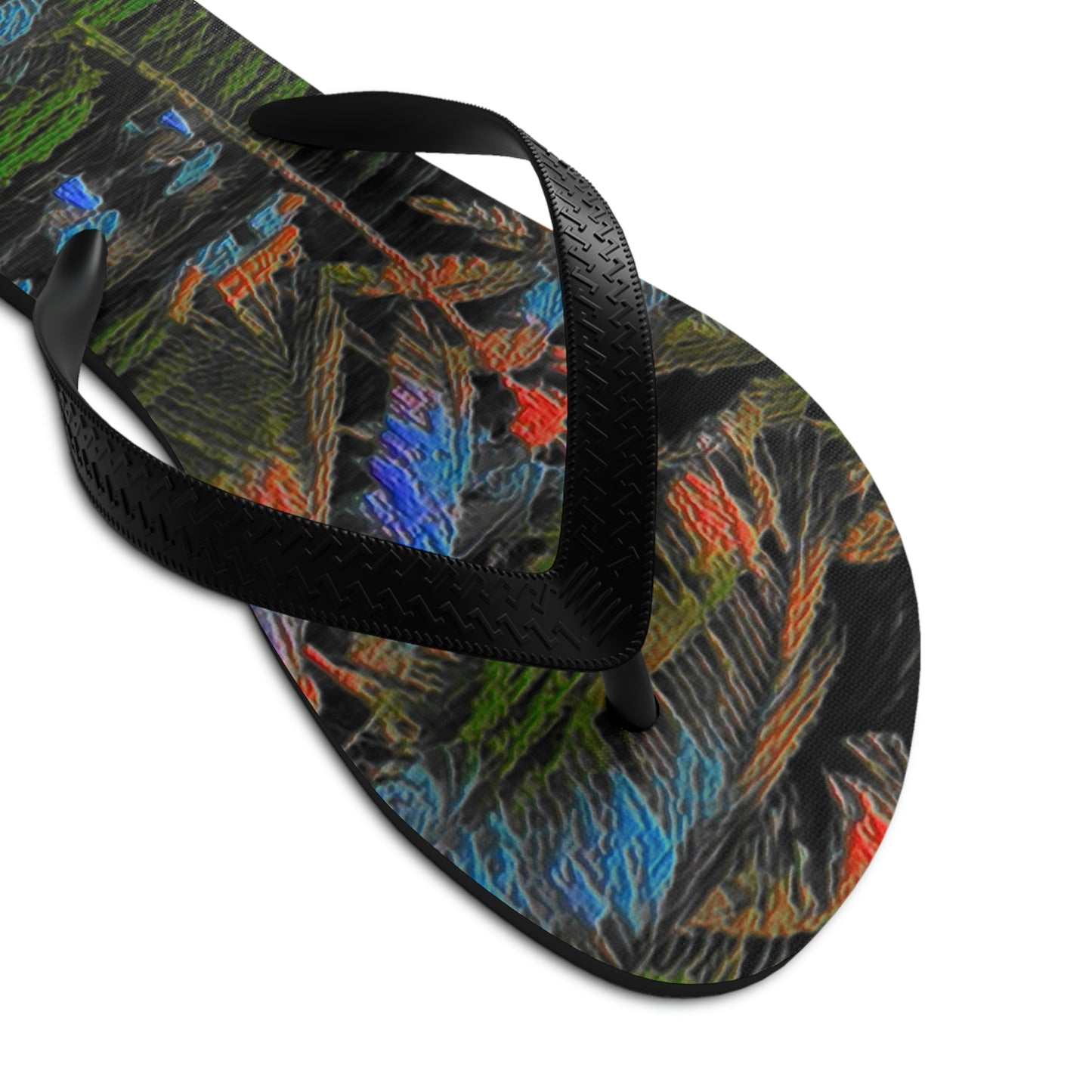Unisex Flip-Flops ... "The Royal Hawai'ian: Waikiki Beach_Beach" ... Honolulu, HI ... Ocotber 2014 (Halloween) ... Original Works ...