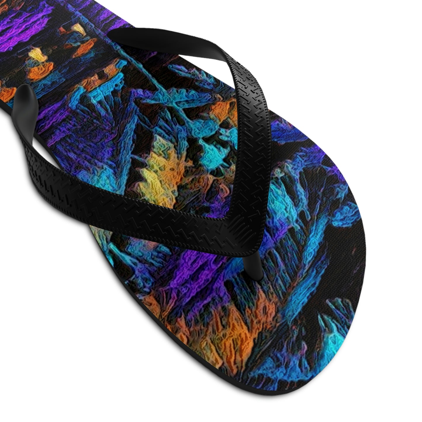 Unisex Flip-Flops ... "The Royal Hawai'ian: Waikiki Beach_Beach" ... Honolulu, HI ... Ocotber 2014 (Halloween) ... Original Works ...