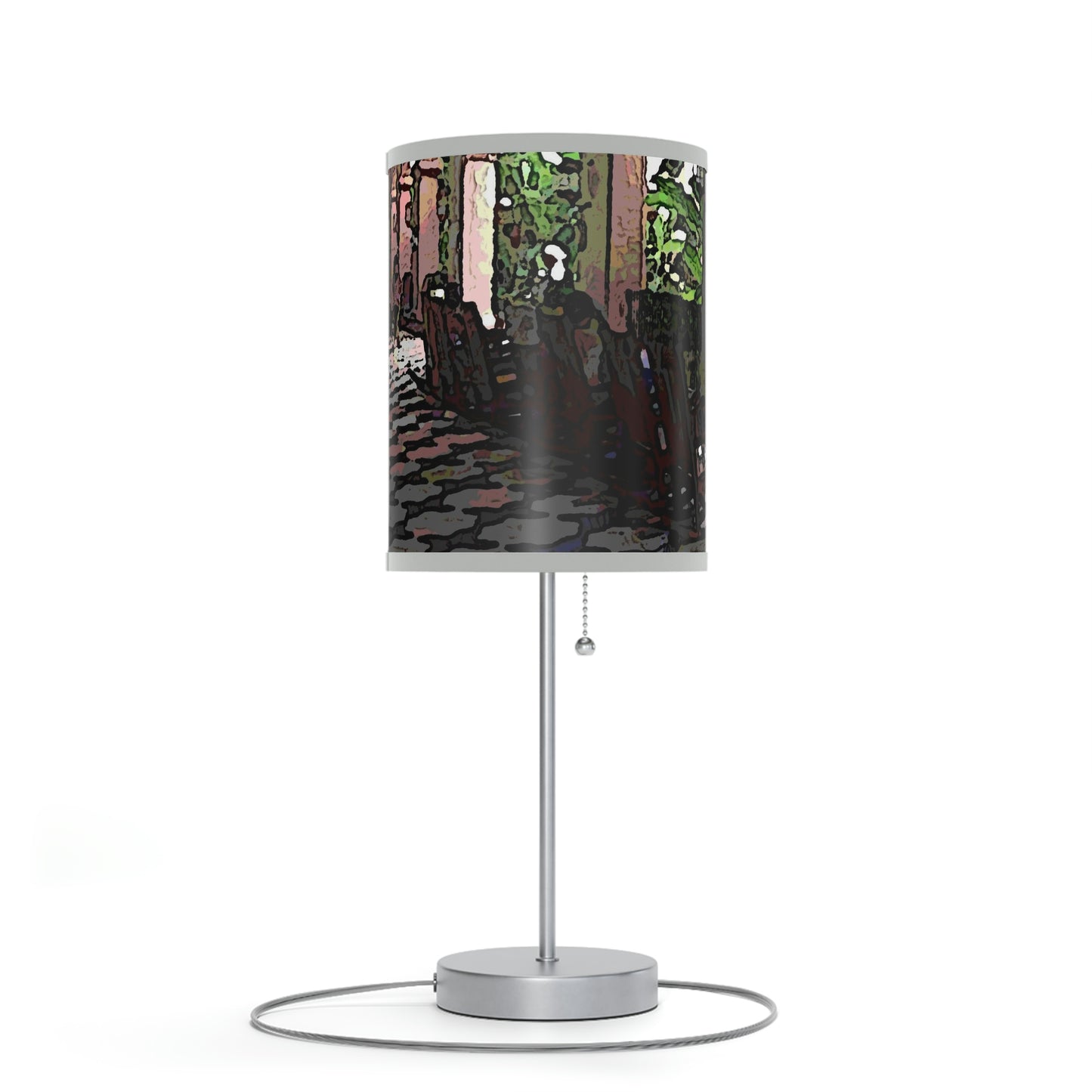 Lamp on a Stand, US|CA plug ...Lanai & Rocking Chairs At: 'The Pink Palace' ... The Royal Hawai'ian ... Honolulu, HI ... '27Oct2014' ... Original Works ...