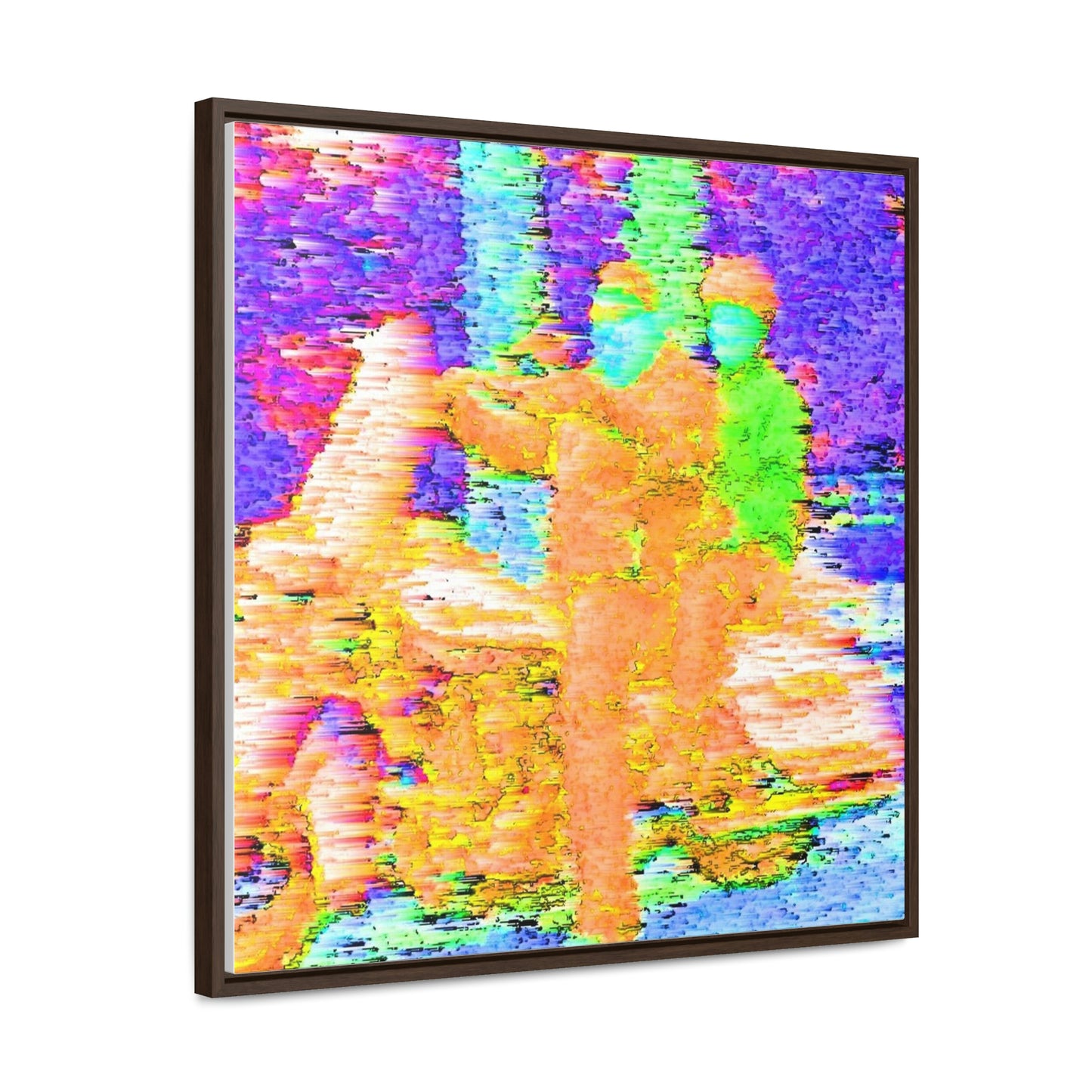 Gallery Canvas Wraps, Square Frame ...  "And 'I' Left His Dead A_s There By The Side-of-The-Road" ... Original Works ... (Grateful Dead: Me-And-My-Uncle)