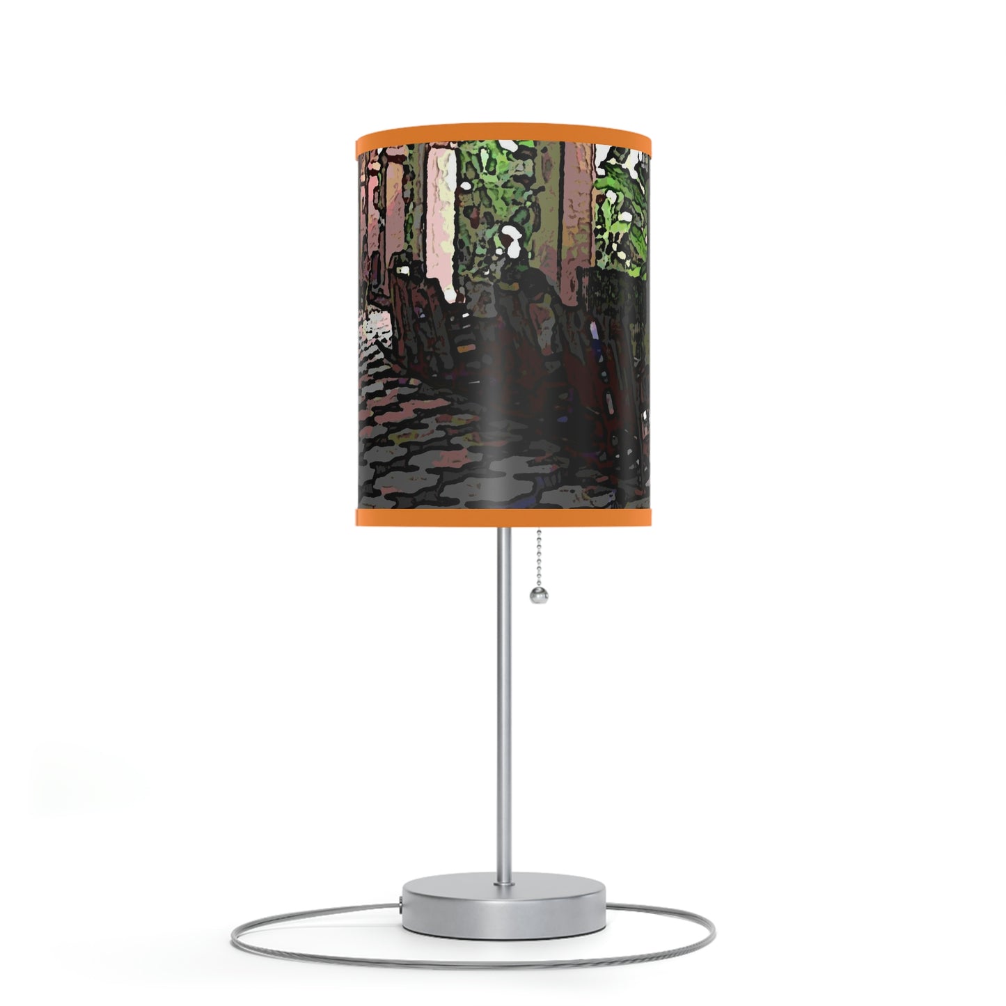 Lamp on a Stand, US|CA plug ...Lanai & Rocking Chairs At: 'The Pink Palace' ... The Royal Hawai'ian ... Honolulu, HI ... '27Oct2014' ... Original Works ...