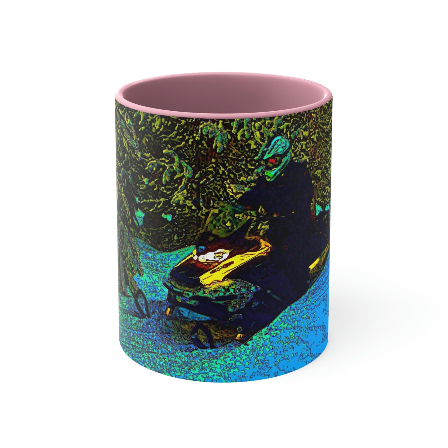 Accent Coffee Mug, 11oz ... Yep ... "Another Day ... Riding Through The Wilderness ... " ... February 2023 ... Original Works ...