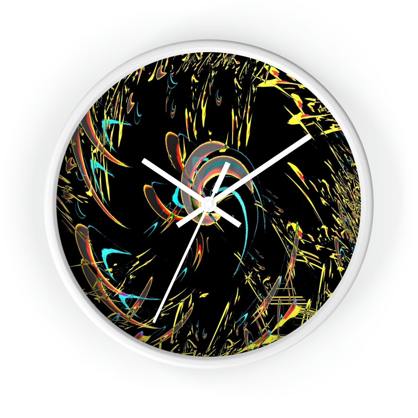 Wall clock ... "Waning Moon" ... Central Idaho ... October 2022 ... Rendering Time: 22 Hours ... Original Works ...