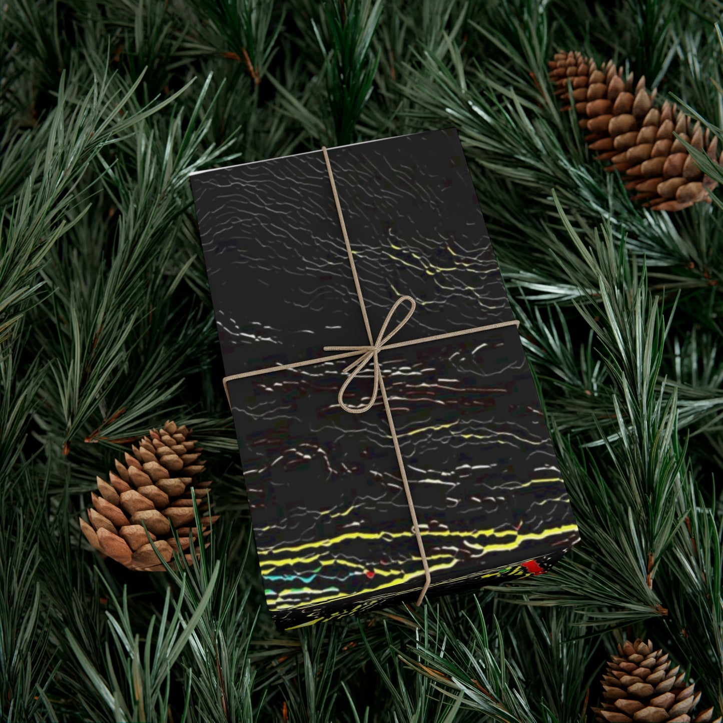 Gift Wrap Papers ... "Snow Vehicle In Snow Storm At-Rest" ... Circa 12Mar23 ... Central Idaho ... 18-Hours Rendering Time: Original Works ...