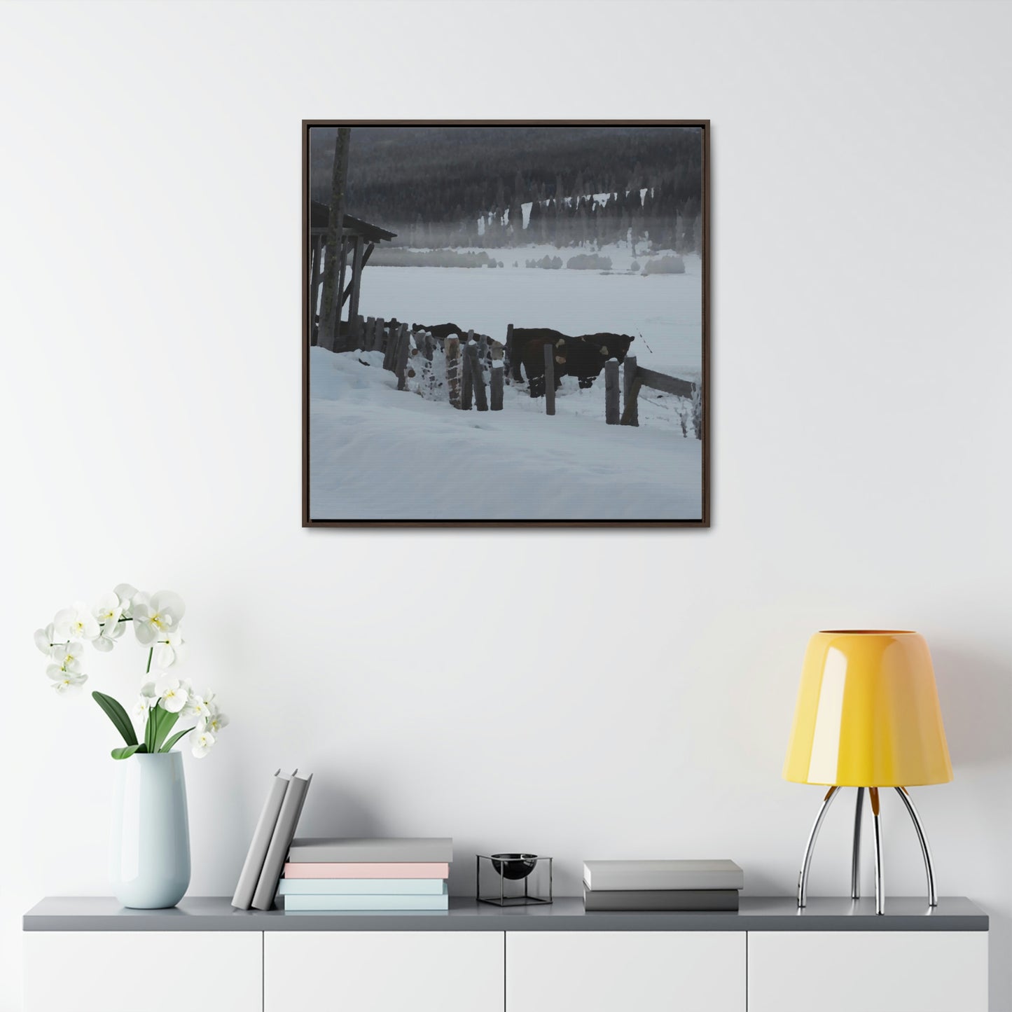 Gallery Canvas Wraps, Square Frame