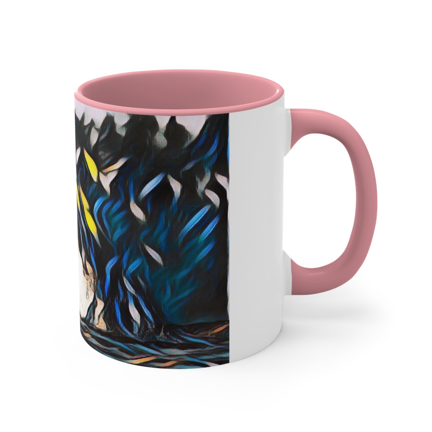 Accent Coffee Mug, 11oz ... "Ken's Favourite Humpback Breach" ... Circa: 21st Century ... Maui, HI ... Original Works ...