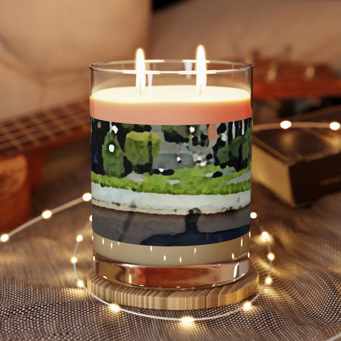 Scented Candle - Full Glass, 11oz ... "Lombard Street San Francisco, CA, USA" ... Family Archives 1970's ... Original Works ...