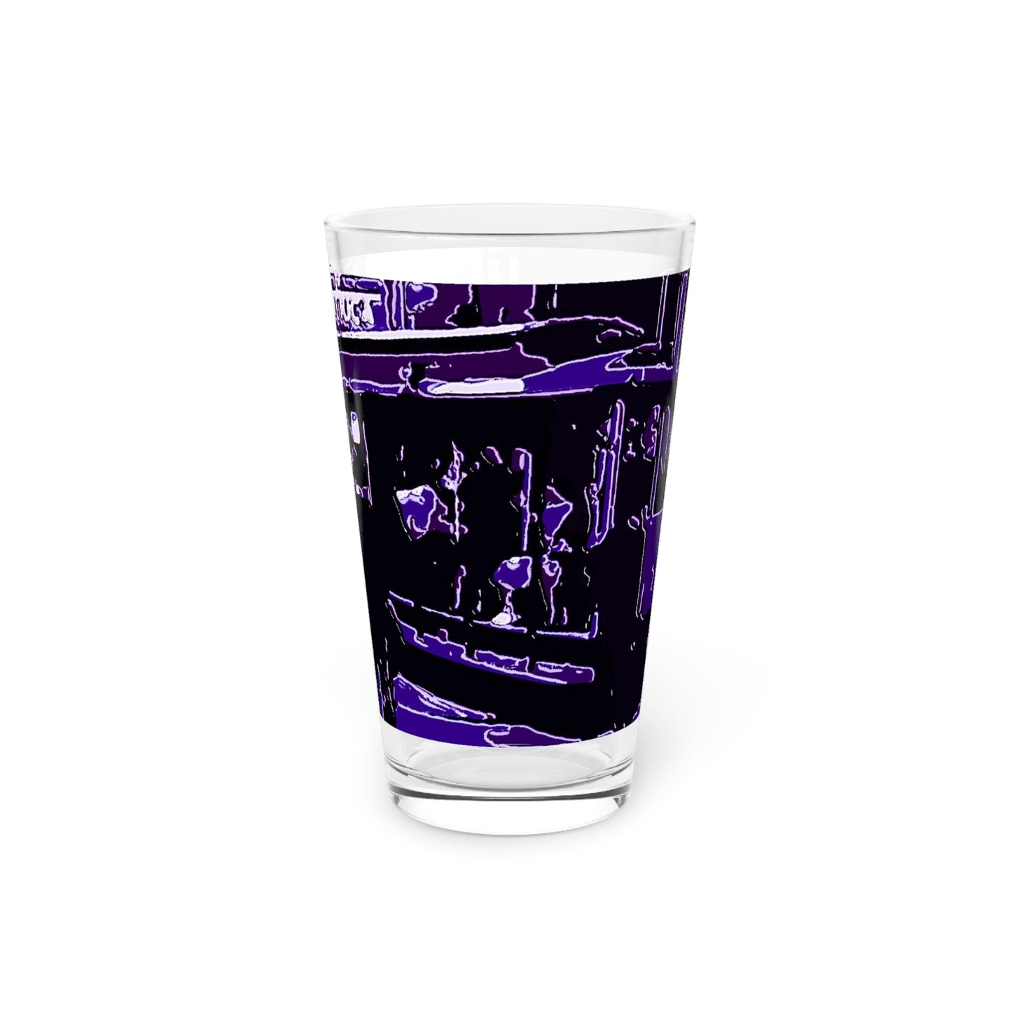 Pint Glass, 16oz ... San Francisco ... 'Rice-A-Roni-A-San Francisco Treat' ... "A Cable Car Classic" ... Family Archives: 1973 ... Original Works ...