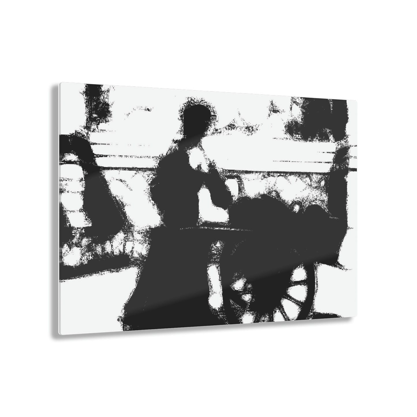 Acrylic Prints ... Dublin's "Molly Malone Along Grafton Street" ... Cryin' Cockels & Muscles Alive-Alive-Oh ... Circa 2003 ... Original Works ...