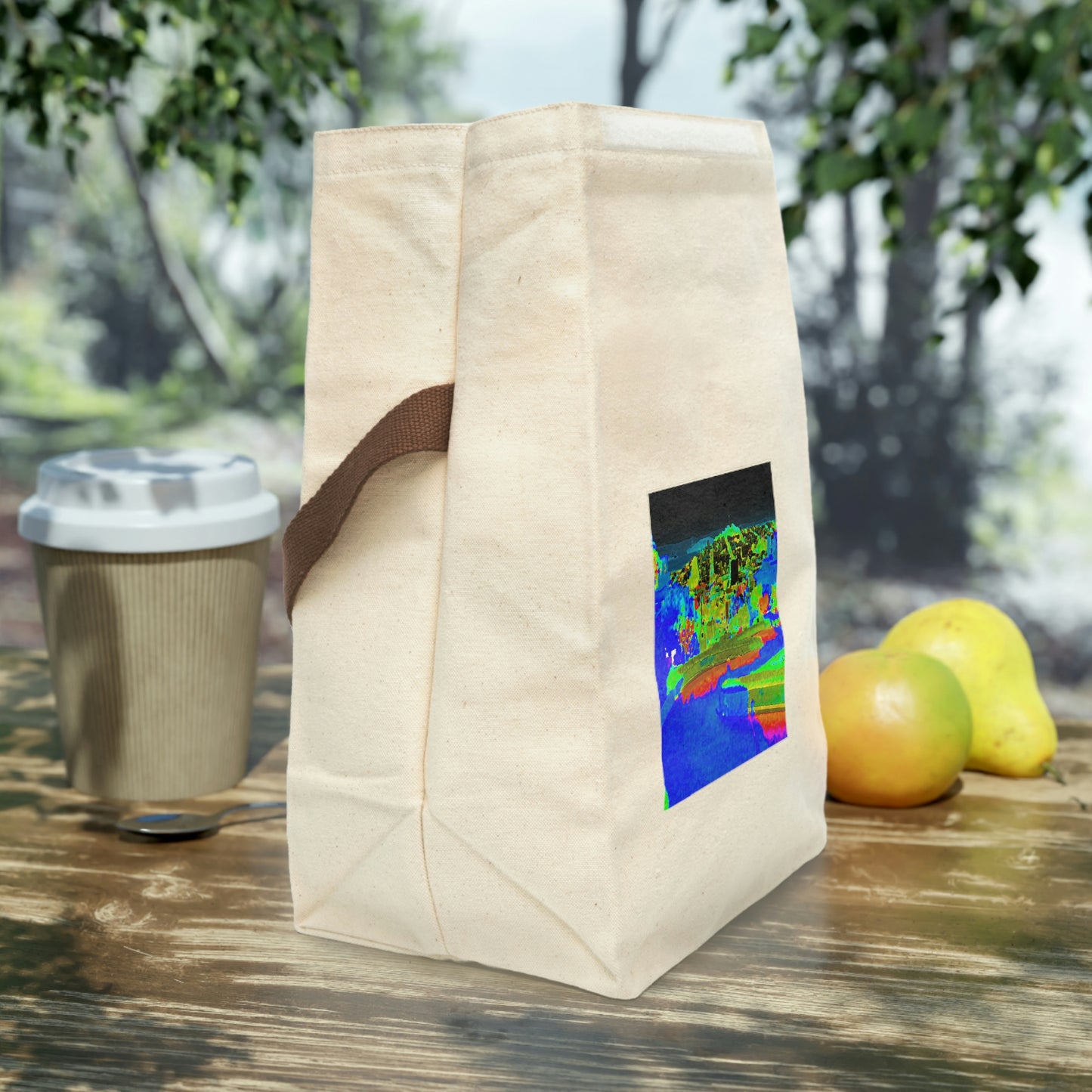 Canvas Lunch Bag With Strap ..."Lombard Street San Francisco, CA, USA" ... Family Archives 1970's ... Original Works ...