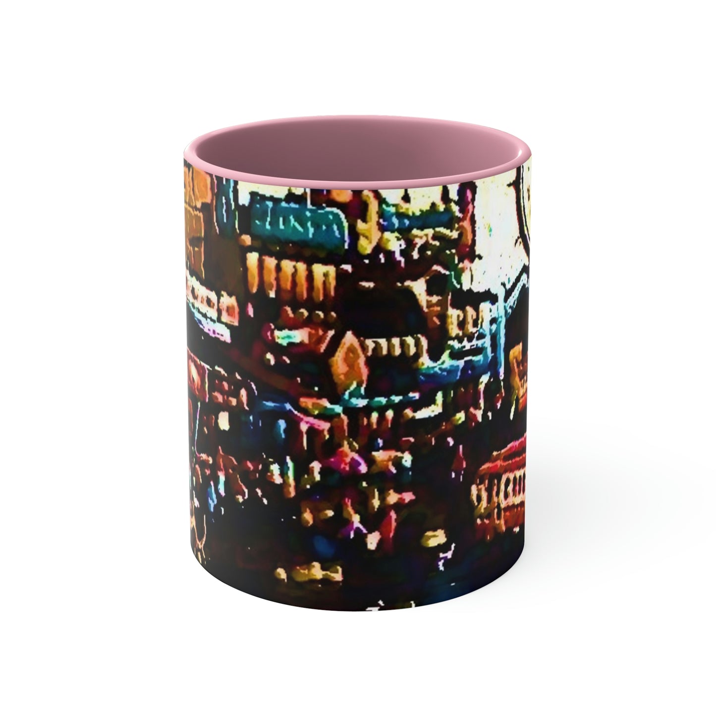 Accent Coffee Mug, 11oz ...  "No.9 Fishermen's Grotto - Fishermen's Wharf, SF, California" ... Family Archives: 1970's ... Original Works ...