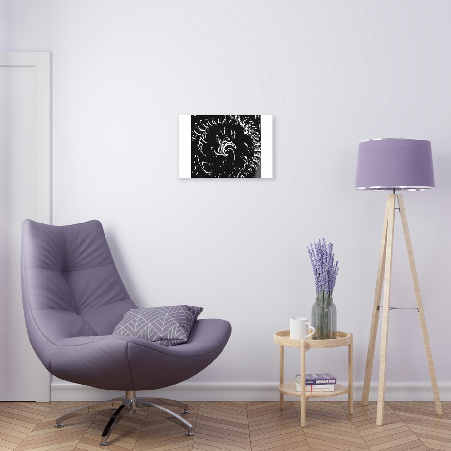 Acrylic Prints ... "Waning Moon" ... Central Idaho ... October 2022 ... Rendering Time: 22 Hours ... Original Works ...