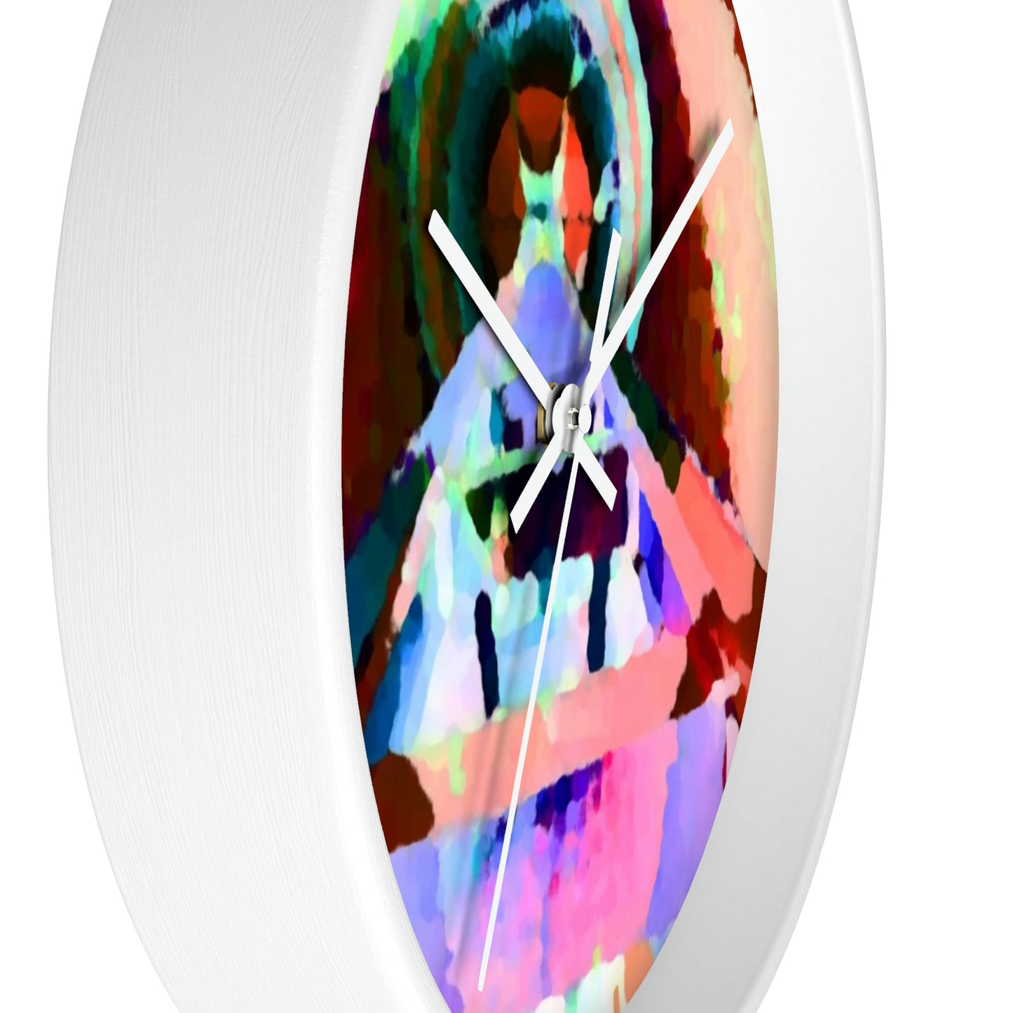 Wall clock ... "Seattle's World Fair" ... Below Space Needle 'Looking Up' ... On A Very Rainy Morning (Father's Family Photo). ... Original ...