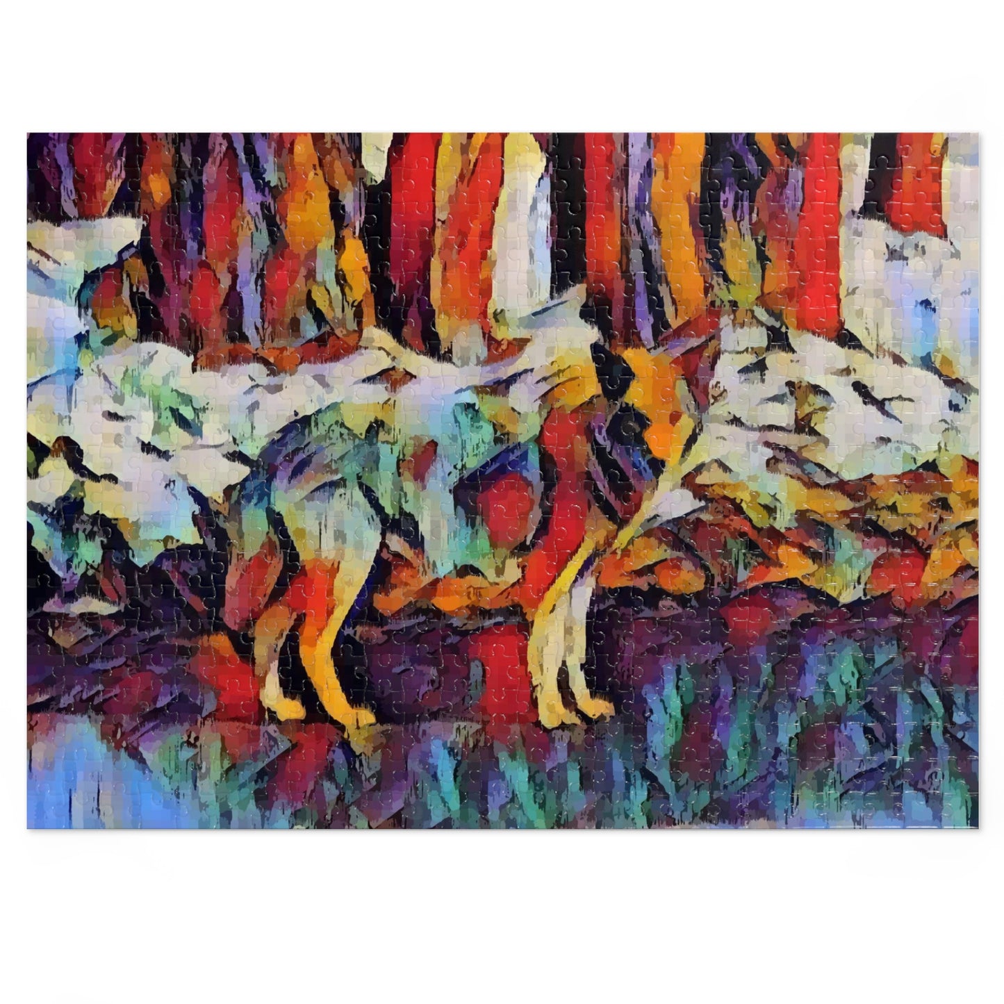 Jigsaw Puzzle (30, 110, 252, 500,1000-Piece) ... Coyote ... "Yosemite Valley: Circa May23 ... KPH Base Photo" ... Original Works ...