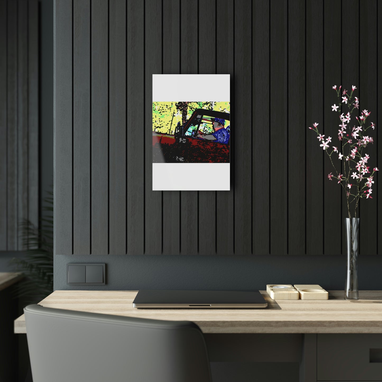 Acrylic Prints ... "Jeep & Bronco-Bustin'-It Up The Mountain Road"  ... Spring 2021 ... Rhett Creek, Idaho ... Original Works ...