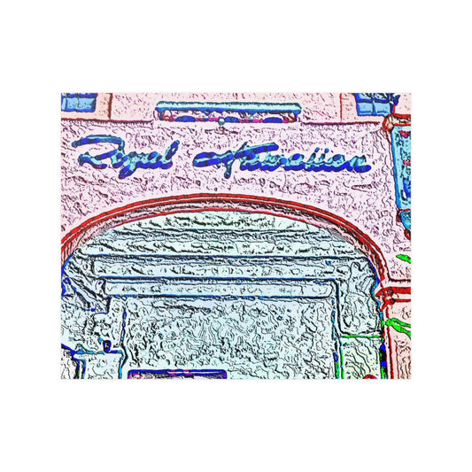 Satin Posters (210gsm) ... "La Grande Entree" At: 'The Pink Palace' ... The Royal Hawai'ian ... Honolulu, HI ... '27Oct2014' ... Original Works ...