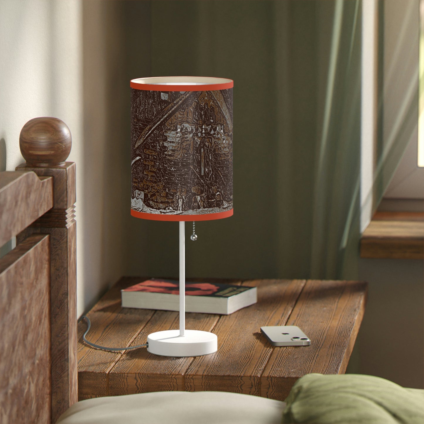 Lamp on a Stand, US|CA plug ... "A Bit Of Illumination For Your Cabin, Trailer, Boat-Yacht, RV, Home, Or Tiny-Home".