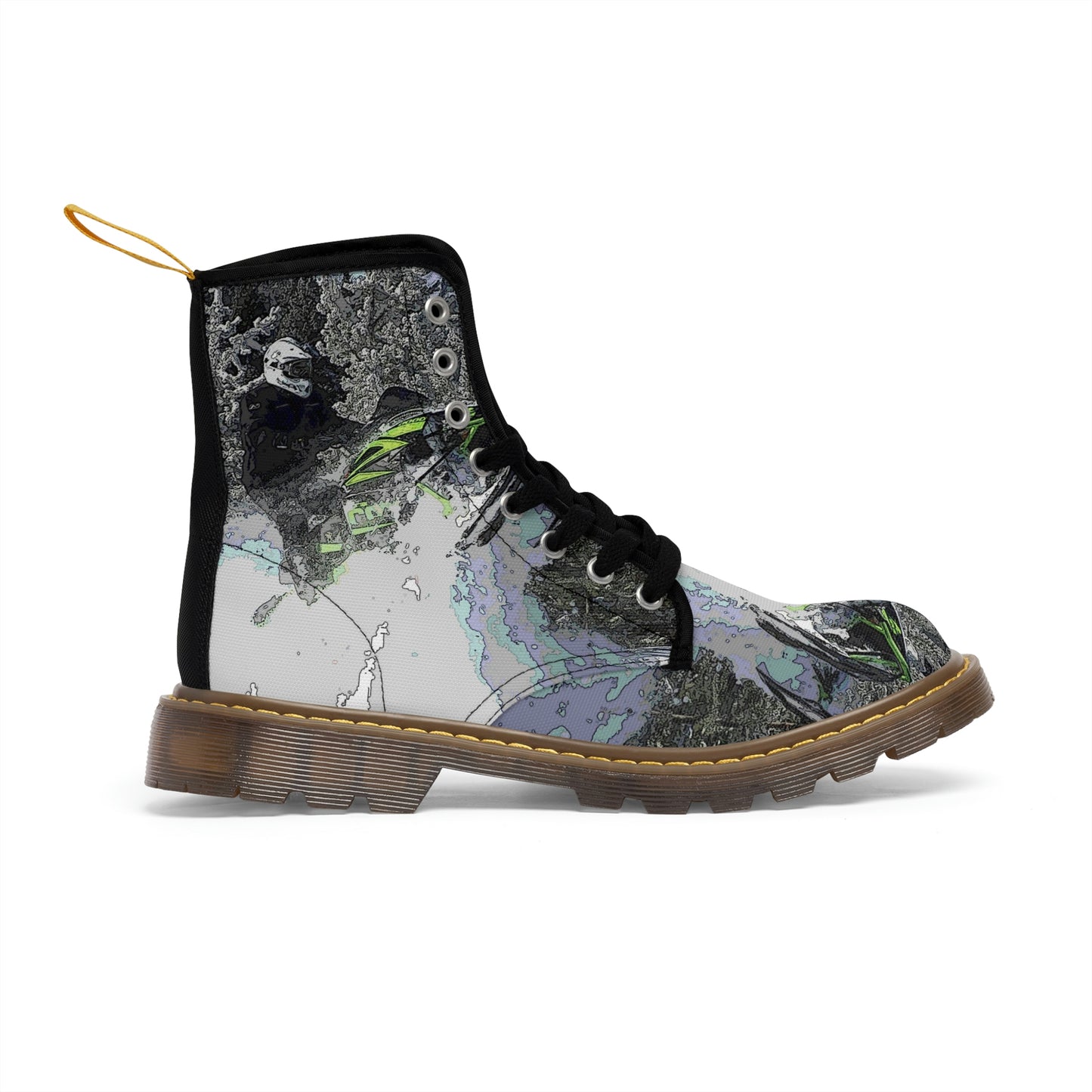 Men's Canvas Boots ... Come Fly With The Professionals ... CIP-Airways ... 'Getting-Er-Done' ... Original Works ... December 2022 ...
