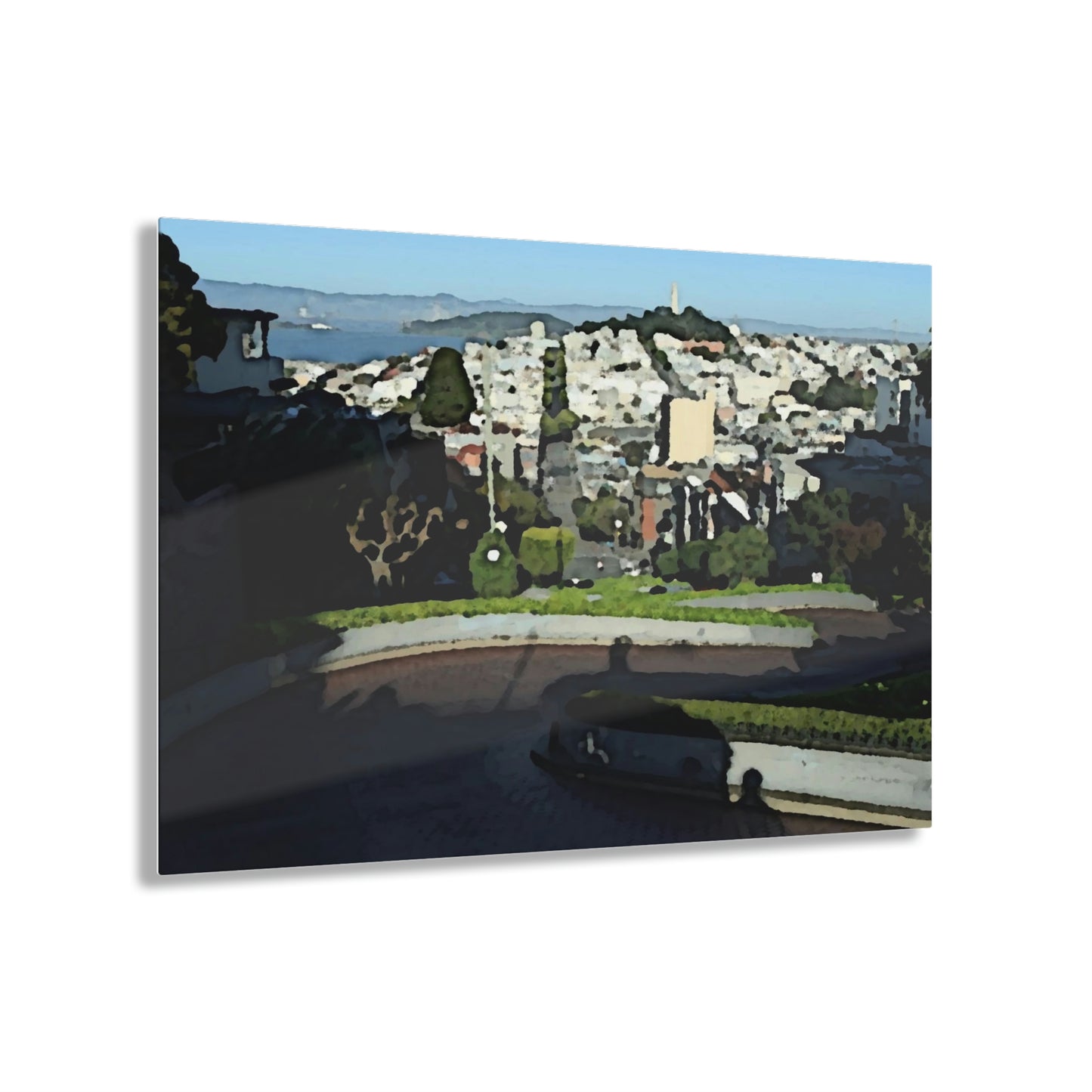 Acrylic Prints ... "Lombard Street San Francisco, CA, USA" ... Family Archives 1970's ... Original Works ...