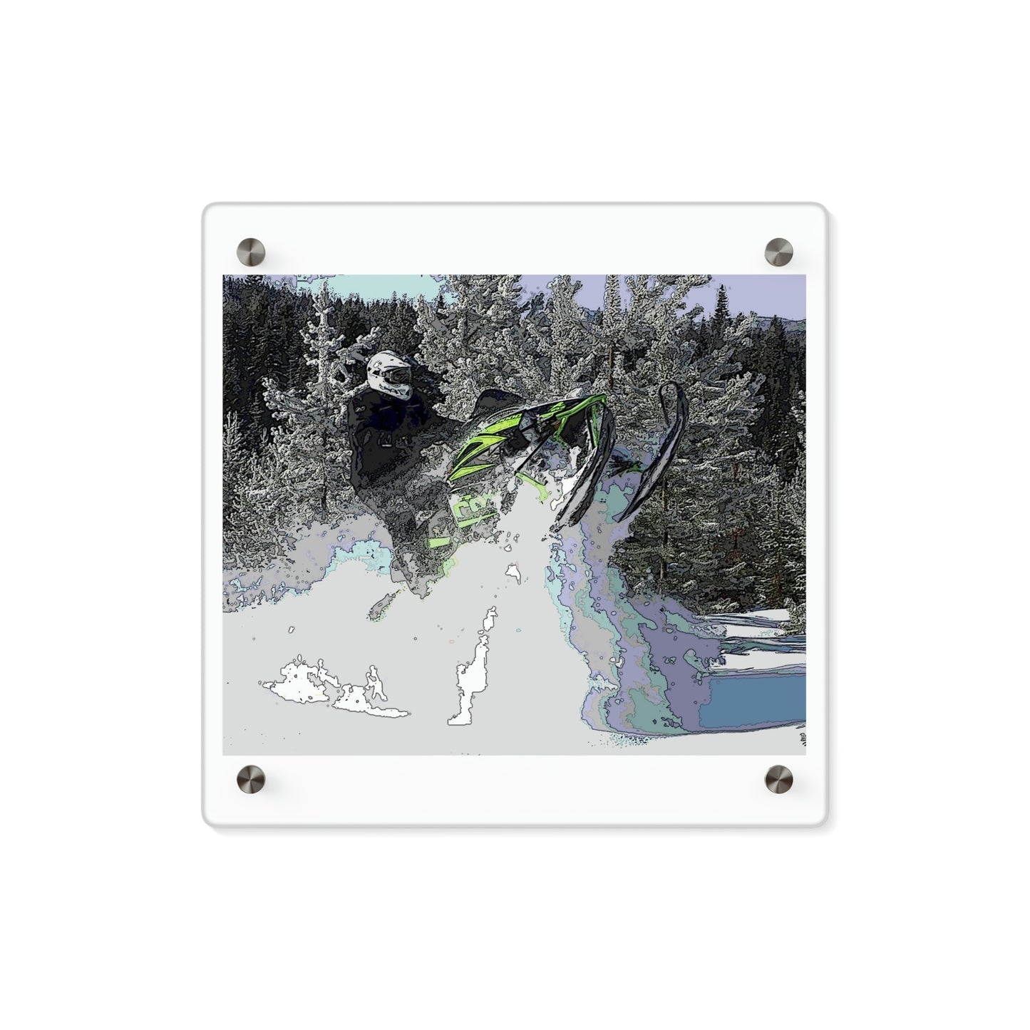 Acrylic Wall Art Panels ... Come Fly With The Professionals ... CIP-Airways ... 'Getting-Er-Done' ... Original Works ... December 2022 ...