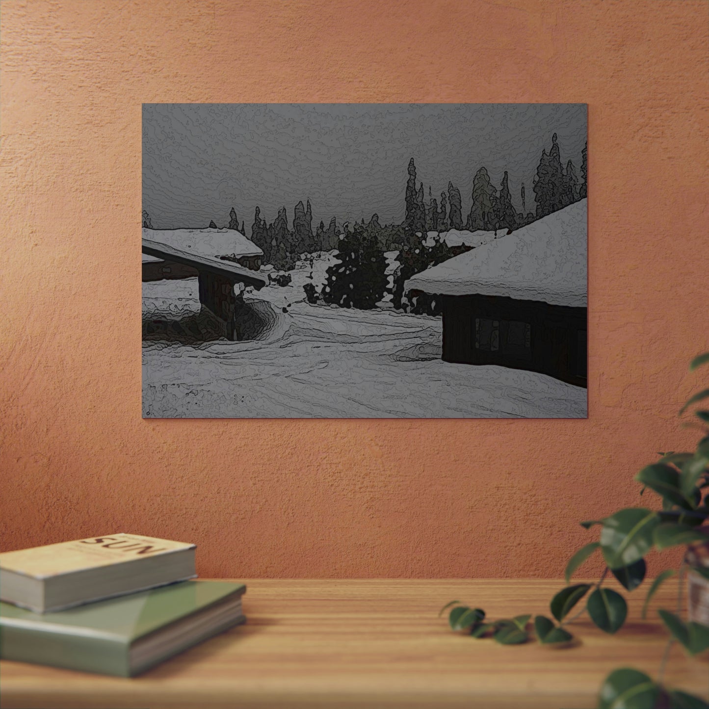 Aluminum Composite Panels ... "Winterscape 'Escape' " ... Its Intrinsic Beauty & Solace ... Winter 2020, Central Idaho, USA ... Original Works ...