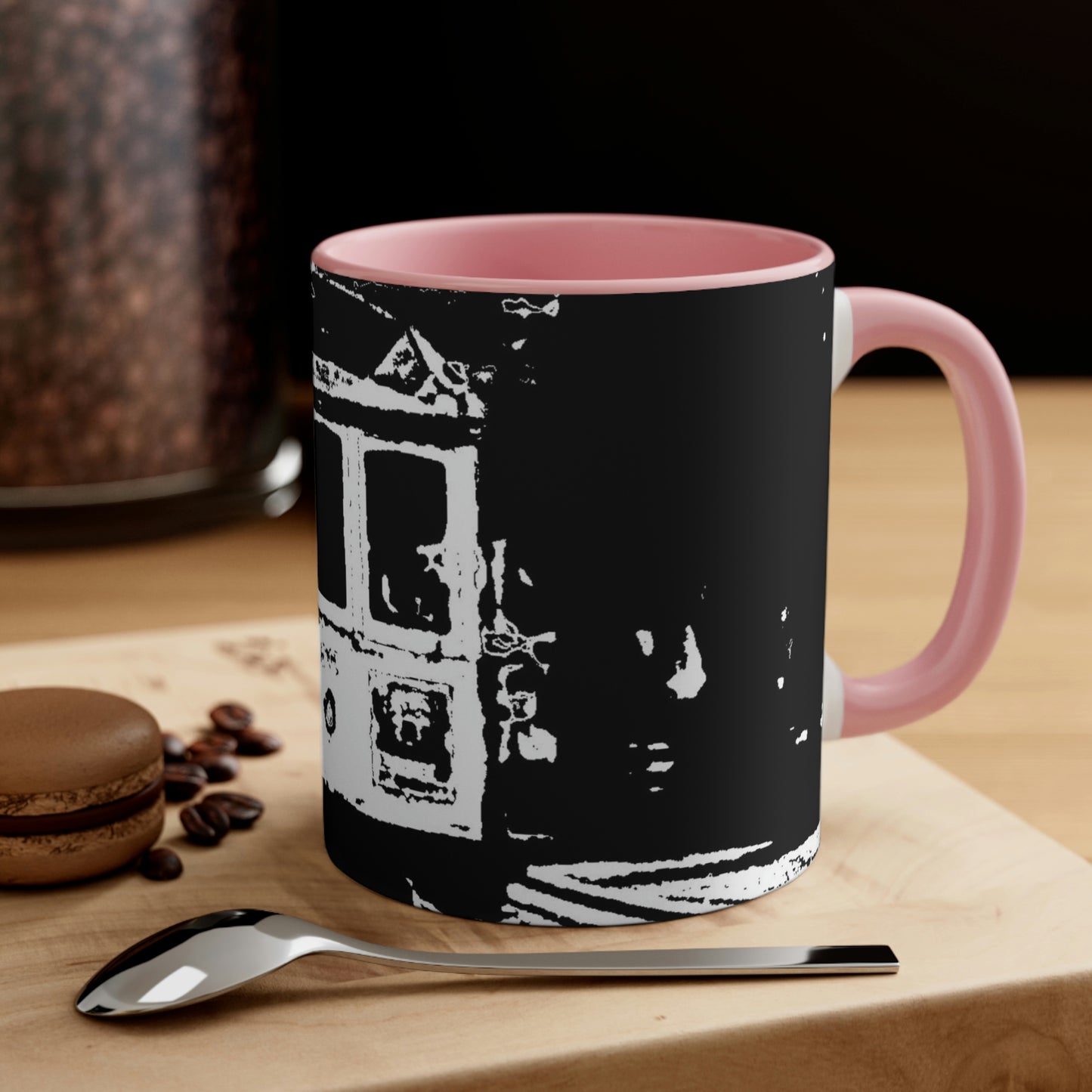 Accent Coffee Mug, 11oz ... San Francisco ... 'A Rice-A-Roni-A-San Francisco Treat' ... "A Cable Car Classic" ... Family Archives: 1973 ... Original Works ...