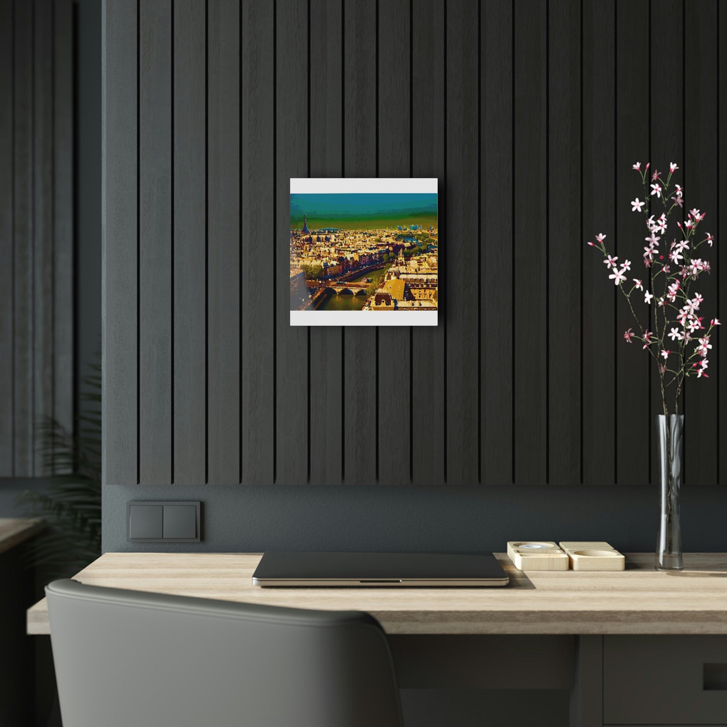 Acrylic Prints ... Au Paris ... "Along The River Seine" ... Barbara Joan Bonnel-Holt: 1972 ... Original Works ...