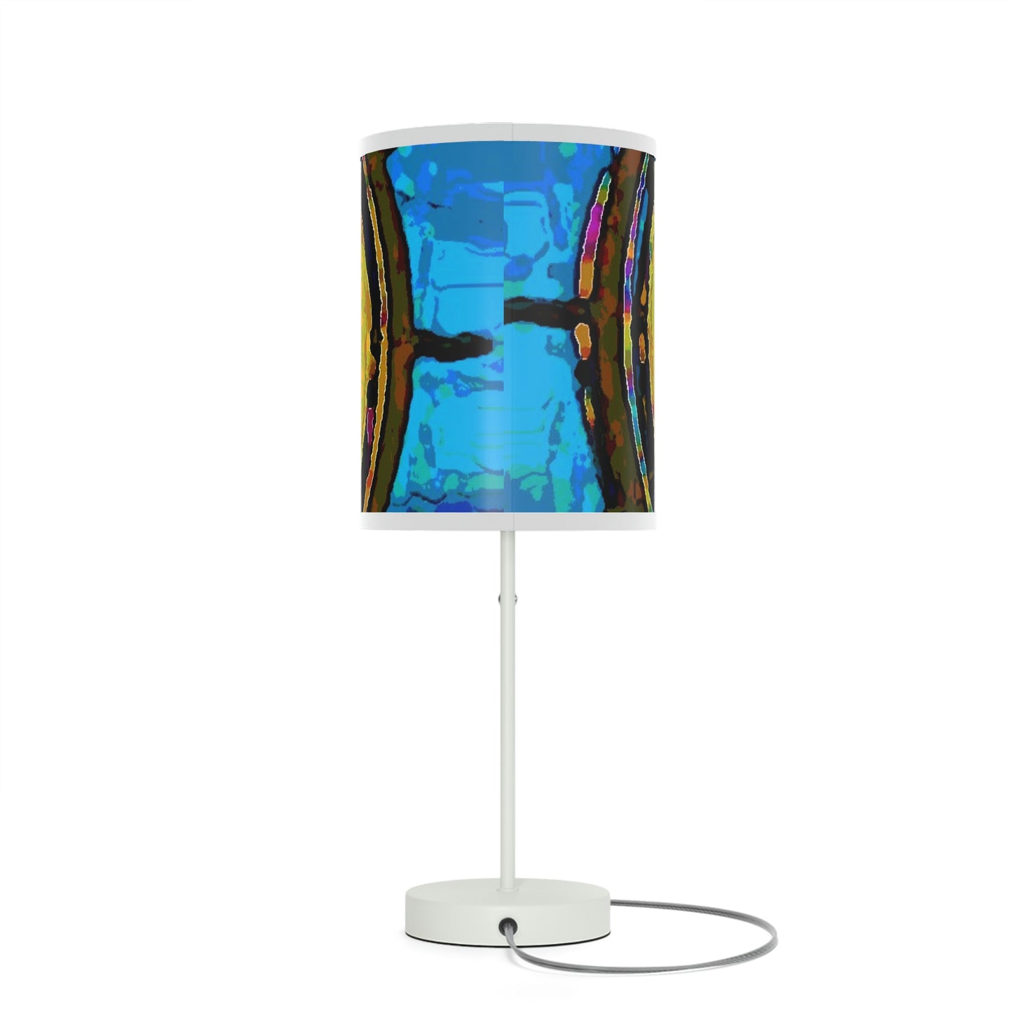 Lamp on a Stand, US|CA plug ... "No.9 Fishermen's Grotto - Fishermen's Wharf, SF, California" ... Family Archives: 1970's ... Original Works ...