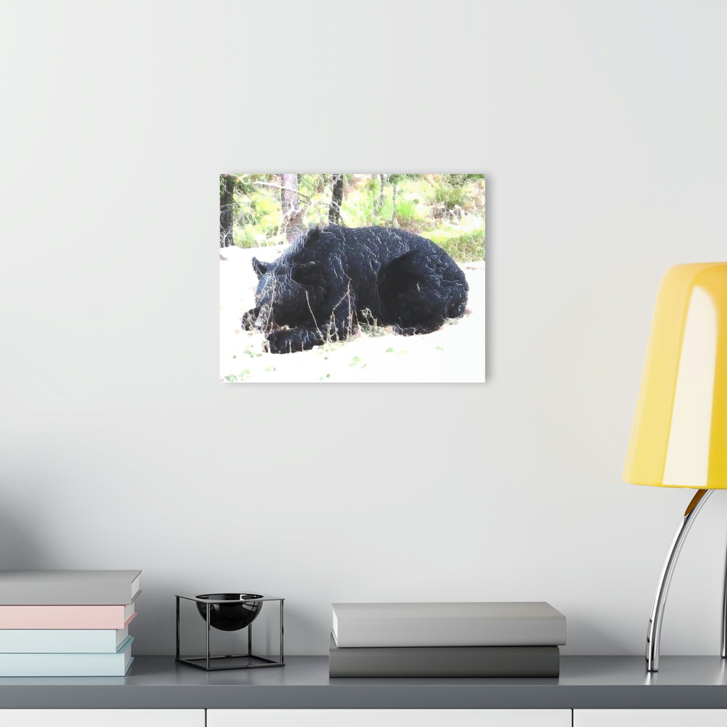 Acrylic Prints (French Cleat Hanging) ... RCY: "Rhett Creek Yogi ... '500 Lbs Of Autumn Season Hunger' ..."  ... September 2022 ... Central Idaho ... Original Works ...