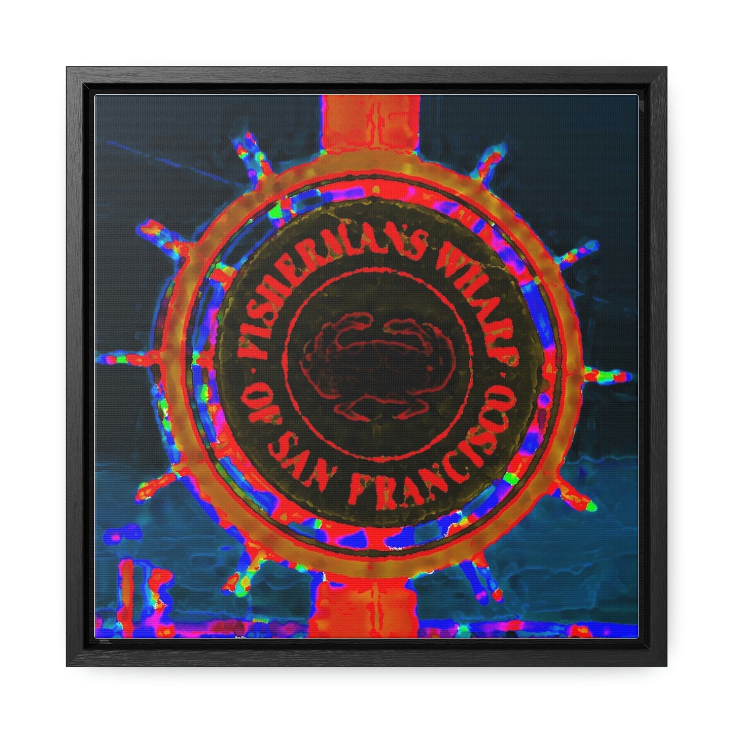 Gallery Canvas Wraps, Square Frame ... "No.9 Fishermen's Grotto - Fishermen's Wharf, SF, California" ... Family Archives: 1970's ... Original Works ...
