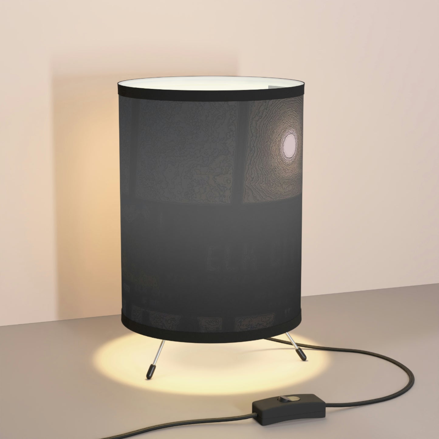Tripod Lamp with High-Res Printed Shade, US\CA plug ... Car Approaches From The Stern ... Moon Ascendary From The Bow ... "Two Friendly Travellers On A Cold Night Near Elk City" ... C