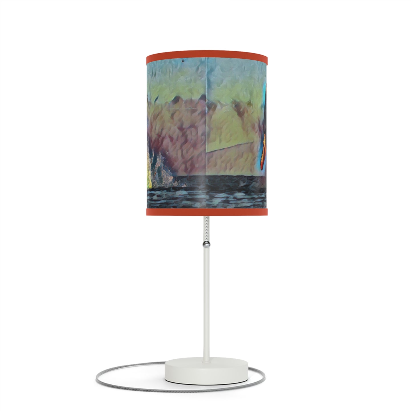 Lamp on a Stand, US|CA plug ... An Extraordinary Humpback Breach ... 'With Explosive Energy' ... Family Archives (KPH) ... Circa: 21st Century. Maui, HI ... Original Works ...