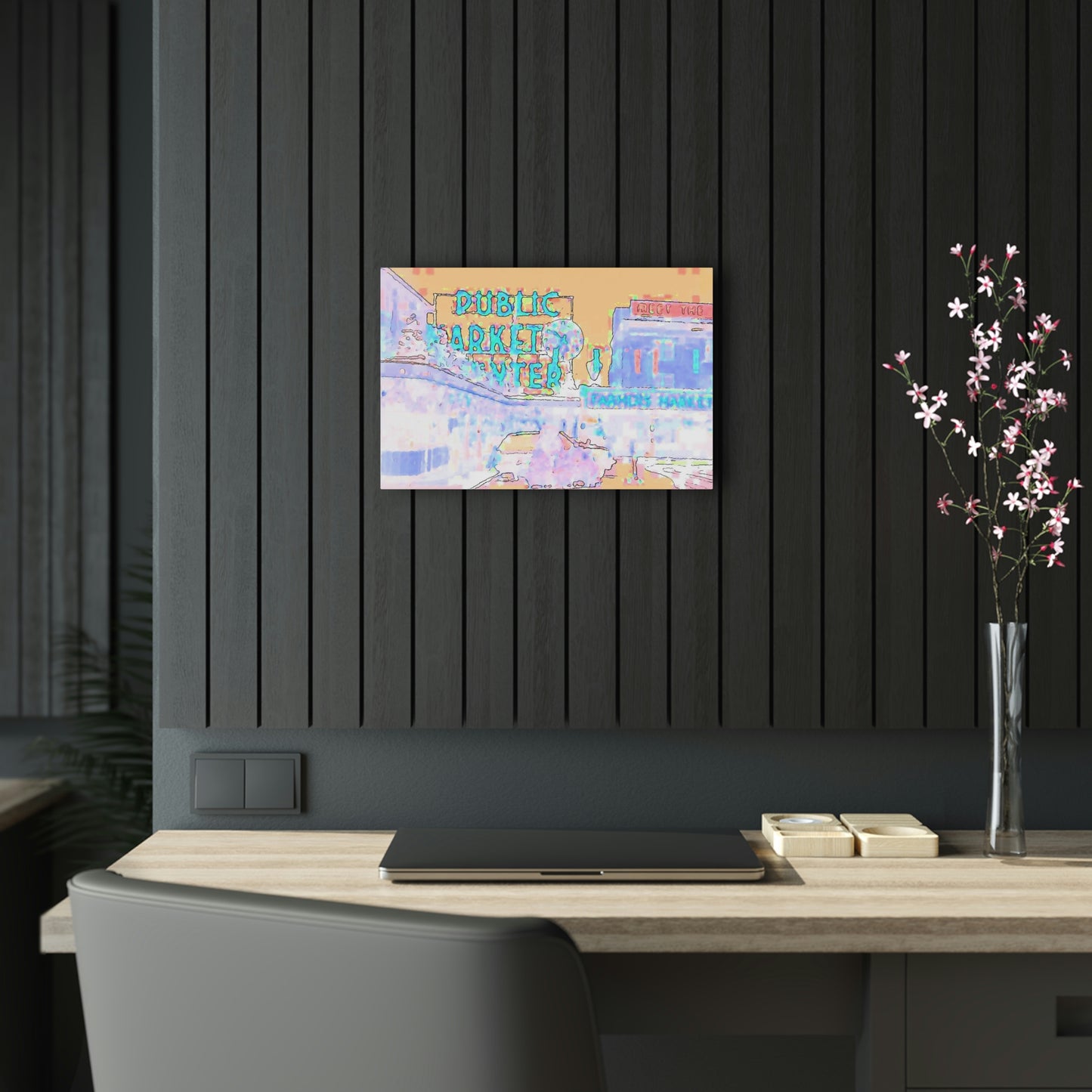 Acrylic Prints ... "Seattle's PPM: Pike-Place-Market" ... I Remember That Day ... The Photo Shoot ... 'It Was Snowing' ... Original Works ...