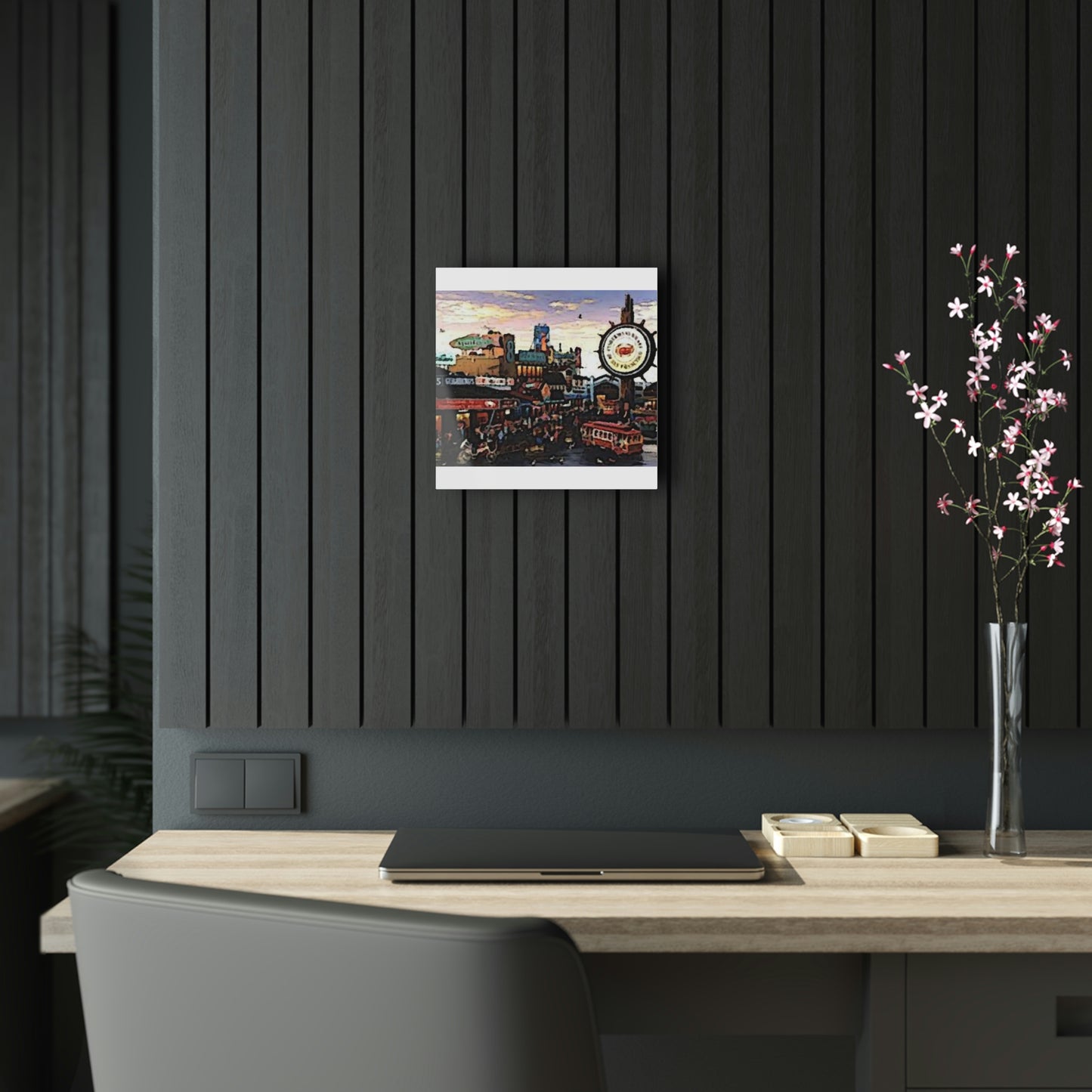 Acrylic Prints ...  "No.9 Fishermen's Grotto - Fishermen's Wharf, SF, California" ... Family Archives: 1970's ... Original Works ...