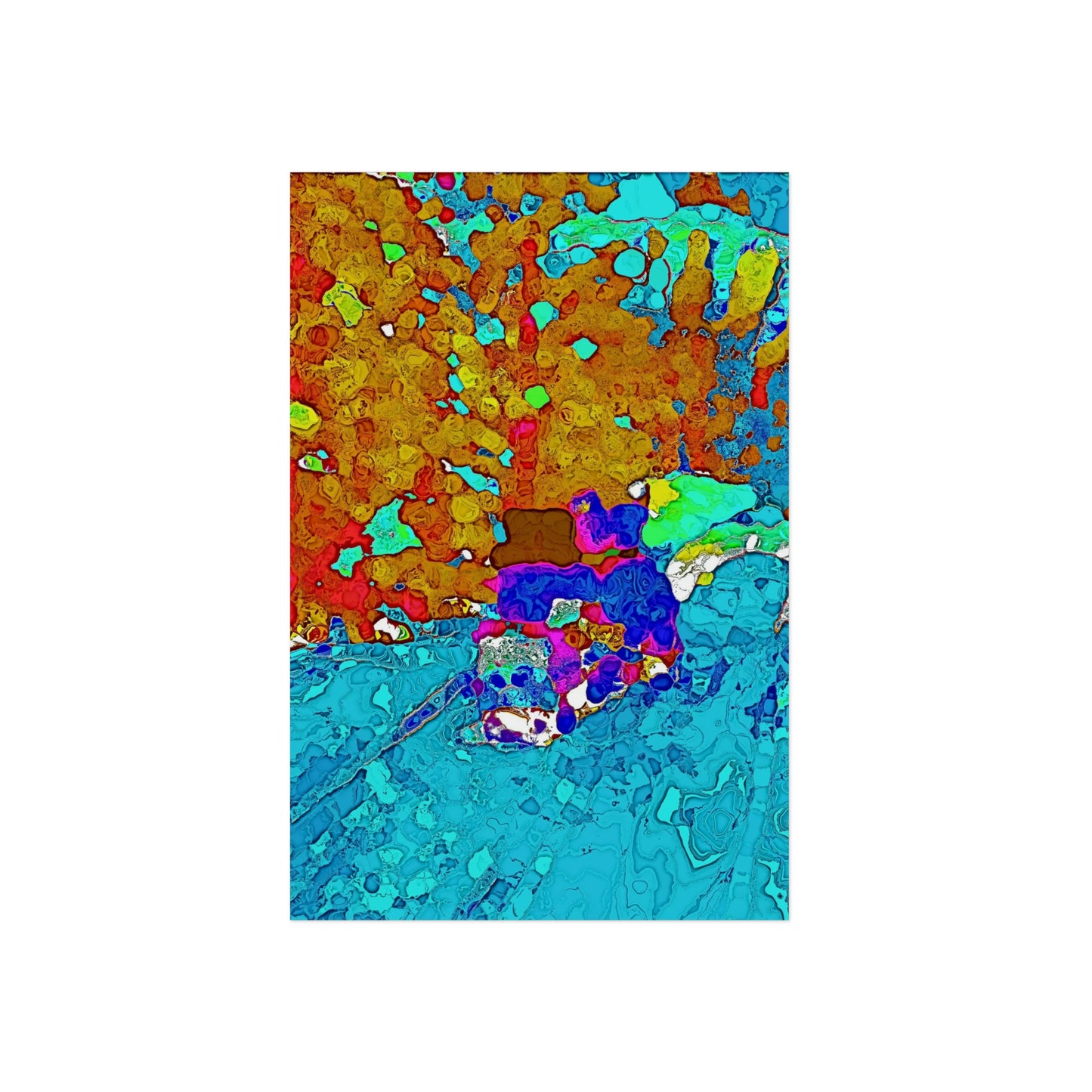 Aluminum Composite Panels ... The Ride ... The Walk ... The Forest ... "A Potpourri Of Colors" ... February 2023 ... Original Works ...