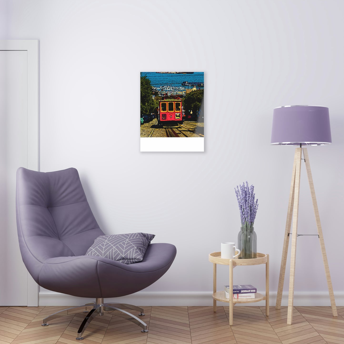 Acrylic Prints ... San Francisco ... 'A Rice-A-Roni-Treat' ... "A Cable Car Classic" ... Family Archives: 1973 ... Original Works ...