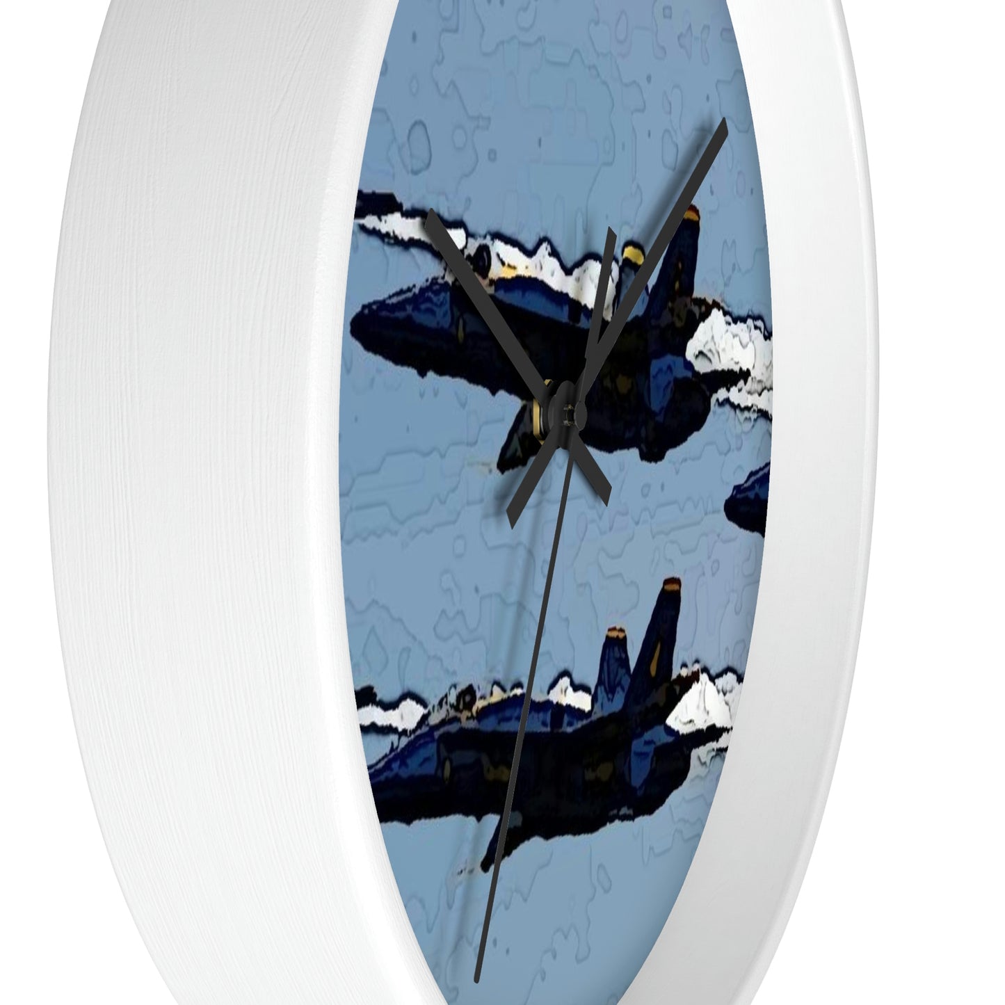 Wall clock ... Seattle Seafair ..."Blue Angels Run Over Lake Washington" ... Circa Mid 1980's ... Dr FJ Holt ... Original Works ...