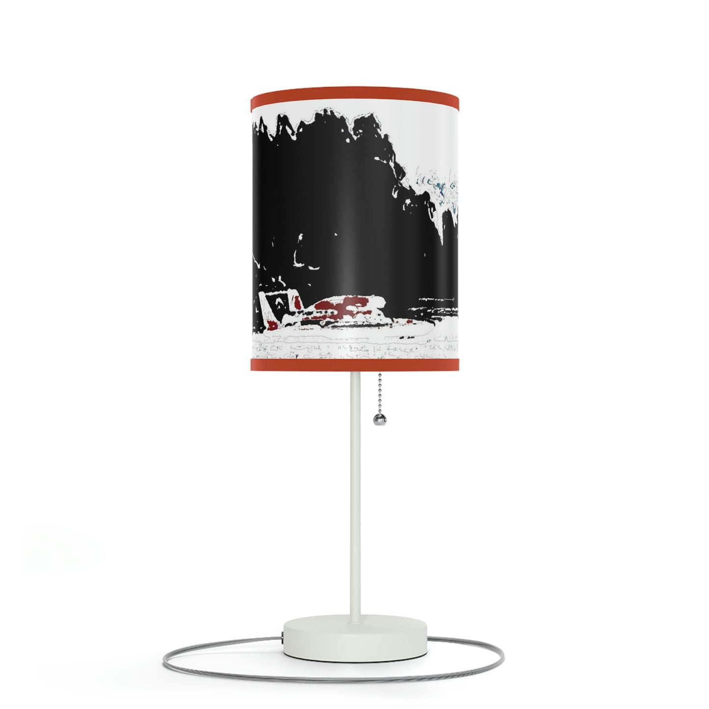 Lamp on a Stand, US|CA plug ... Seattle Columbia Cup On Lake Washington ... "Dave Wilcox Heads For The Win" ... Associate Gift-Photo ... Original Works ...