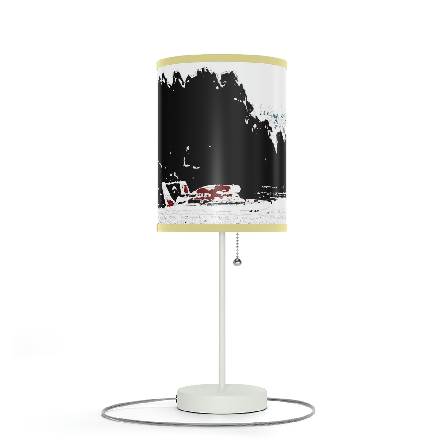 Lamp on a Stand, US|CA plug ... Seattle Columbia Cup On Lake Washington ... "Dave Wilcox Heads For The Win" ... Associate Gift-Photo ... Original Works ...